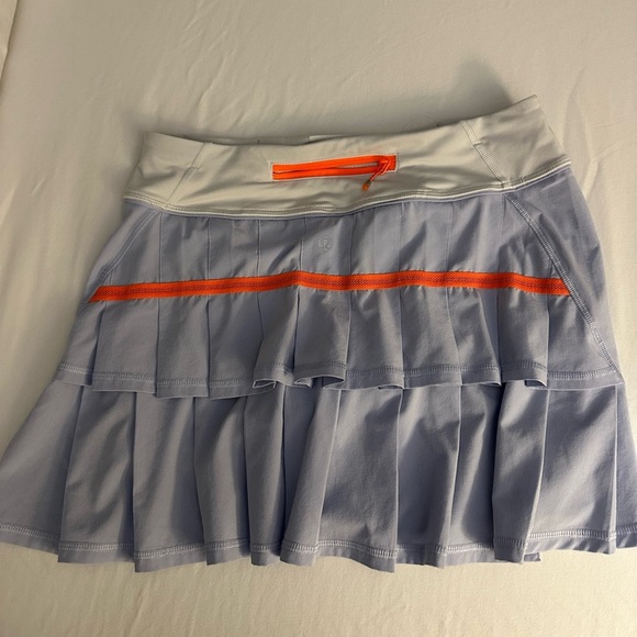 Lululemon Run: Pace Setter Skirt 
Cool Breeze / Nimbus - Picture 12 of 13